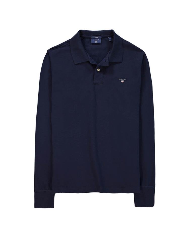 GANT Original Long Sleeve Piqué Polo Shirt - 5201