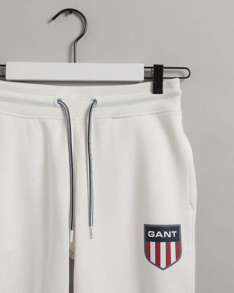 GANT damskie spodnie dresowe z motywem Retro Shield - 4204919