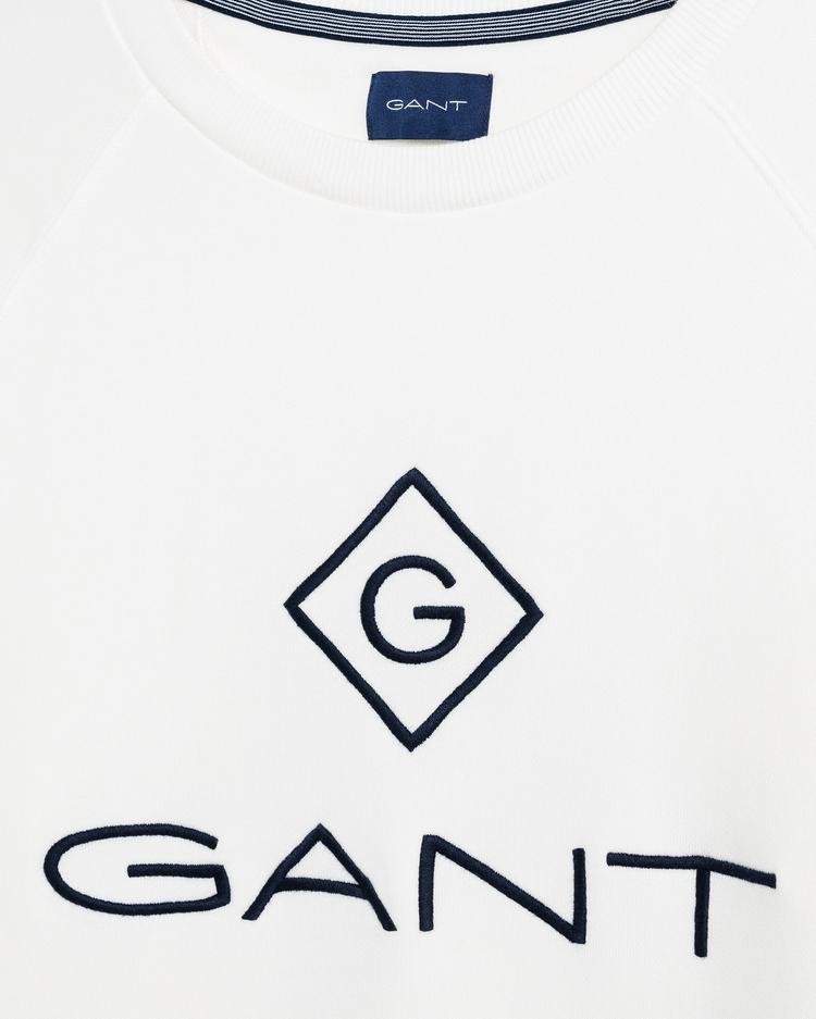 GANT męska bluza z okrągłym dekoltem z logo