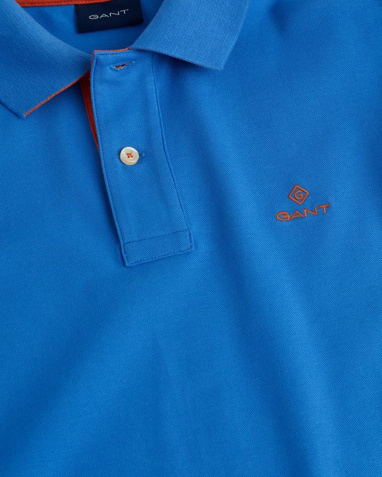 GANT Contrast Collar Piqué Polo Shirt - 2052003